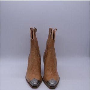 Free People Brayden Western Boots - Caramel